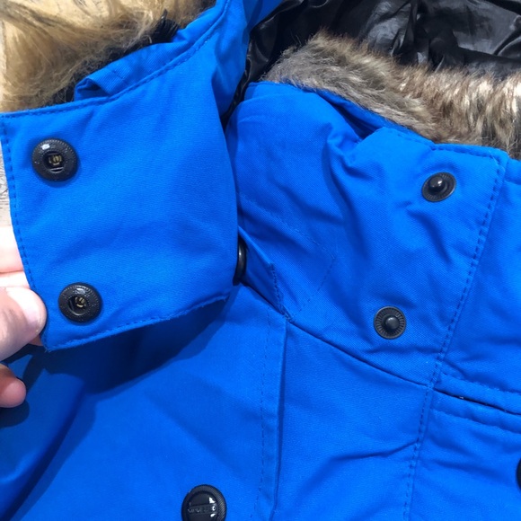 Point Zero Duvet Premium Down Cobalt Long Ski & Snow Jacket - Below -20C - Picture 7 of 12